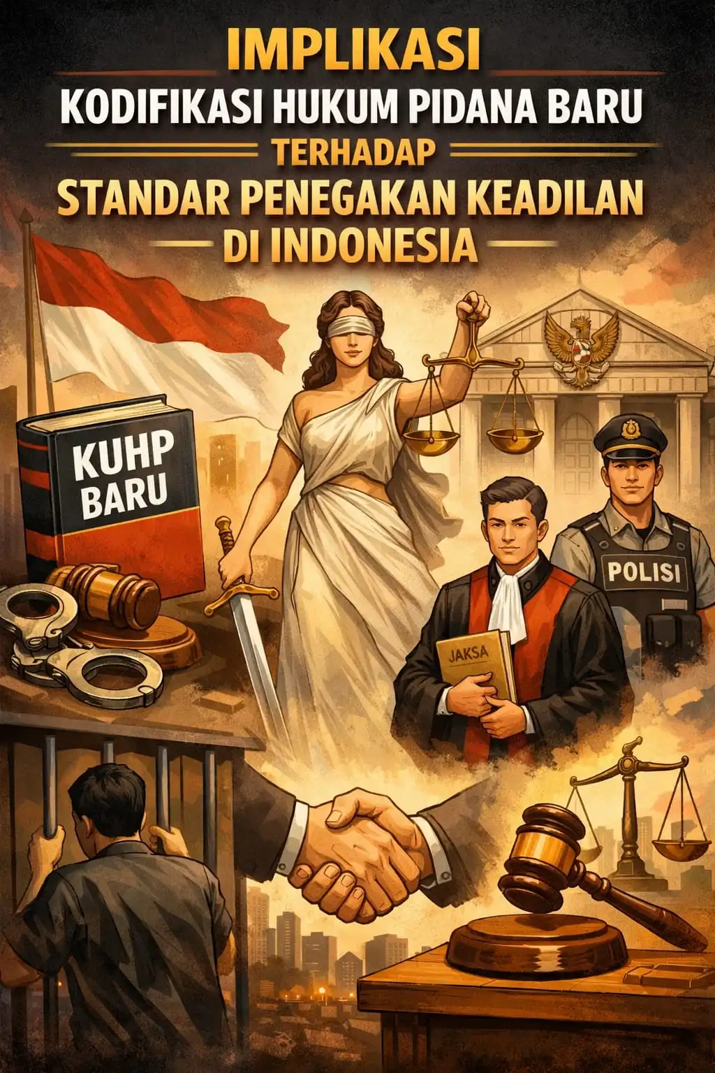 IMPLIKASI KODIFIKASI HUKUM PIDANA BARU TERHADAP STANDAR PENEGAKAN KEADILAN DI INDONESIA